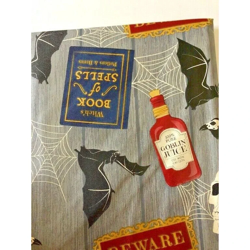 Halloween Vinyl Tablecloth 60